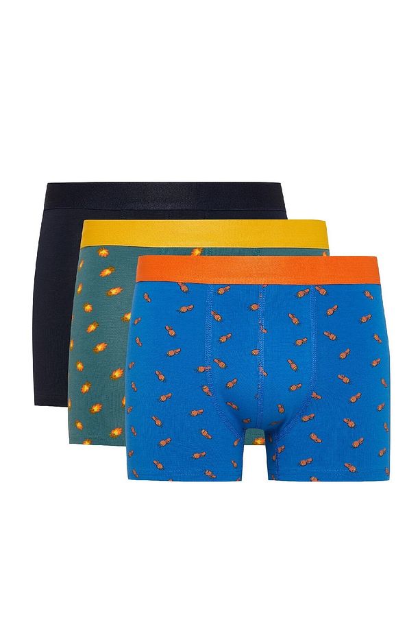 Regular Fit 3'lü Boxer D2330ax24wn - 1