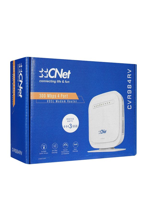 300mbps Kablosuz Vdsl/adsl2 Modem Router Cnet Cvr984rv 2.4ghz - 5