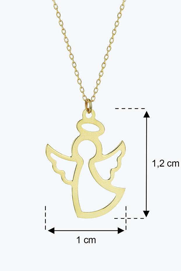 Altın Melek Kolye - 5