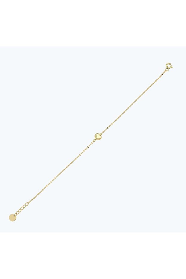 Altın Kalp Bileklik - 2