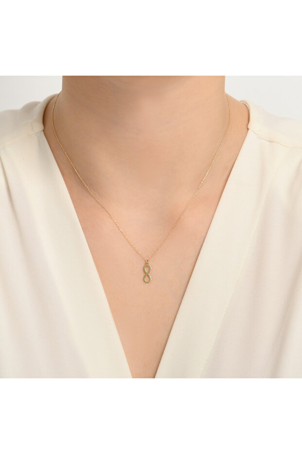 Altın Sonsuzluk Kolye - 5