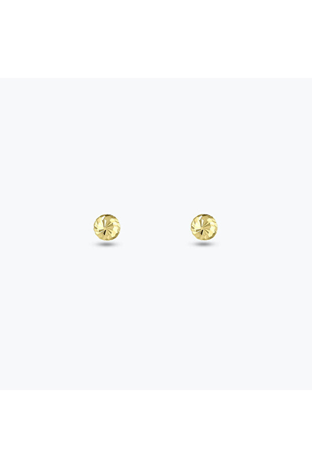 Altın Top Küpe - 3