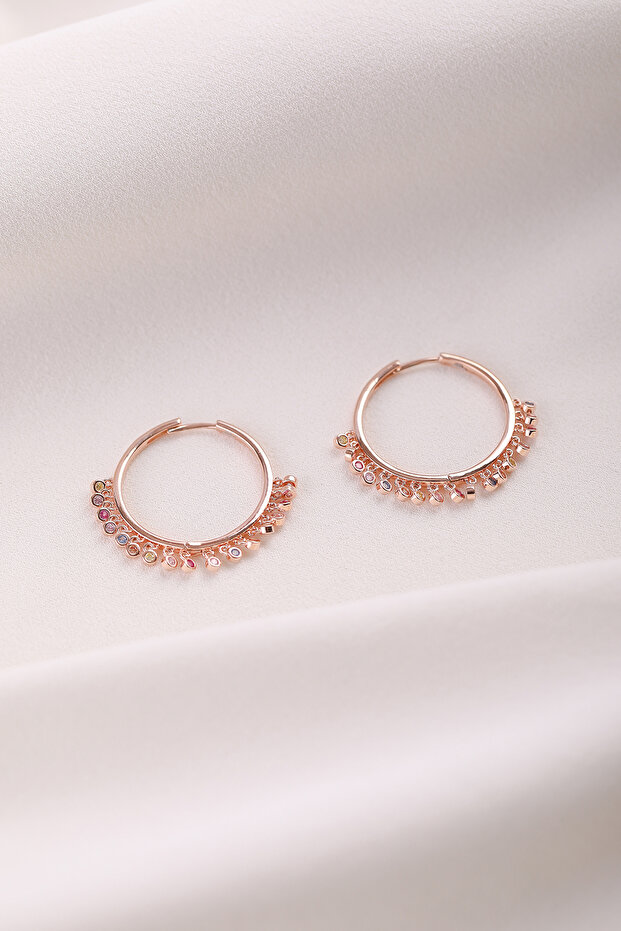 Silver Halka Küpe - 1