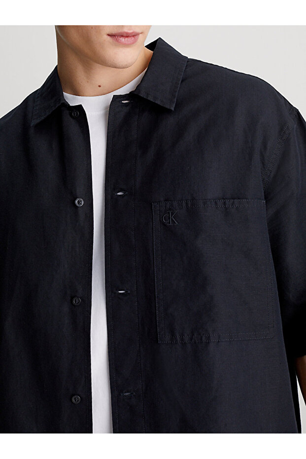 Erkek Keten Gömlek - 6