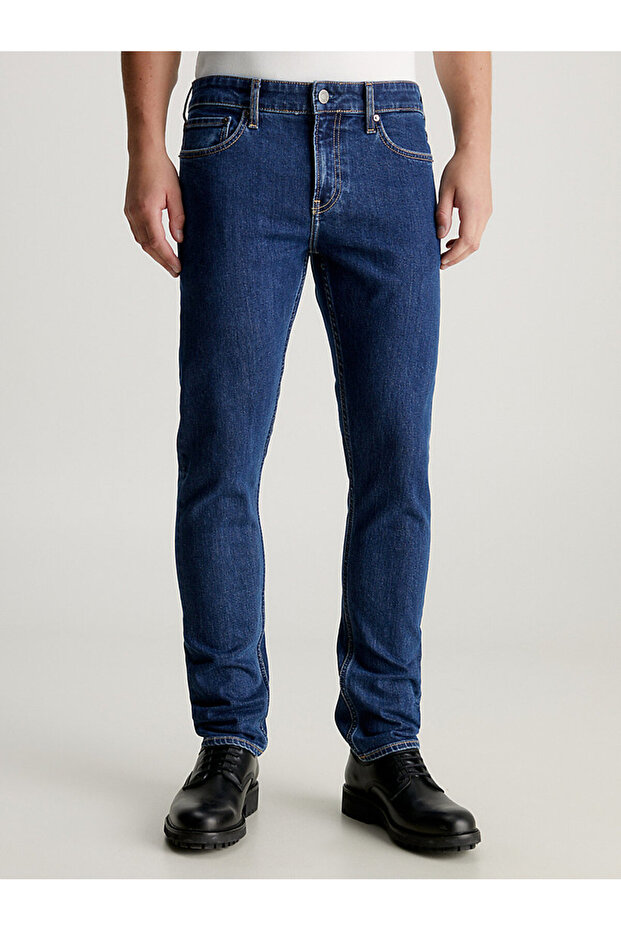 Erkek Slim Fit Jean Pantolon - 1