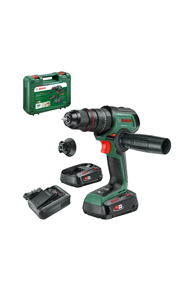 AdvancedImpact 18V-80 QuickSnap Akülü Darbeli Matkap 2x2.5A 06039E2102 - 1