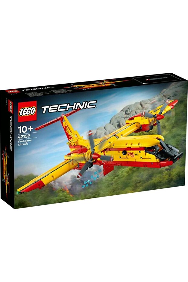 Technic İtfaiye Uçağı 42152-10 Yaş ve Üzeri Çocuklar İçin Model Uçak Projesi İçeren Yaratıcı Oy - 1