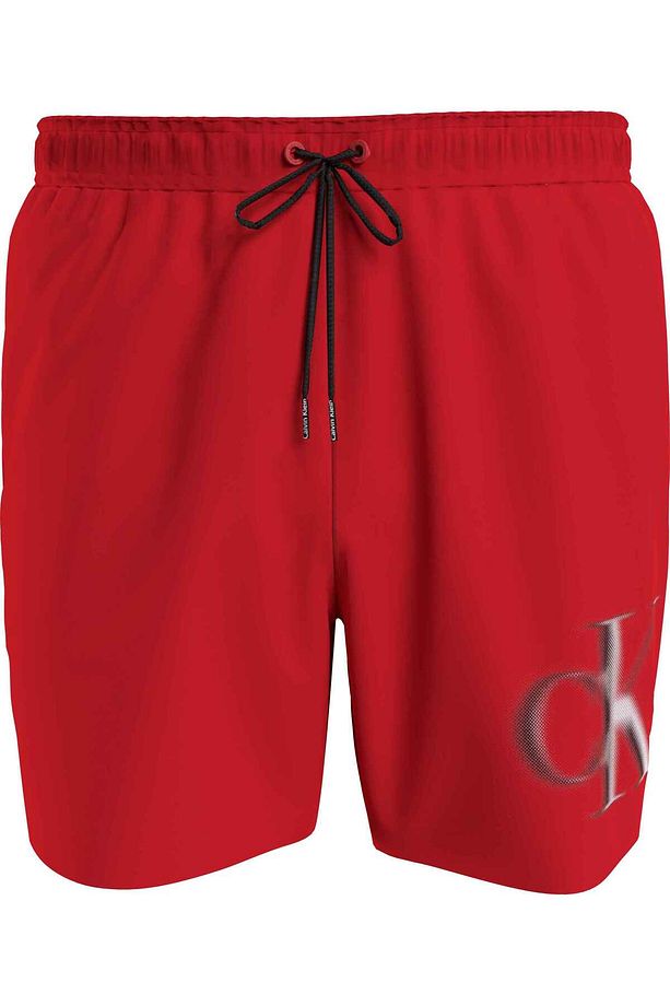 Erkek Medium Drawstring Deniz Şortu - 1