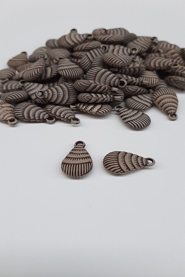 Brown Plastic Seashell - 1