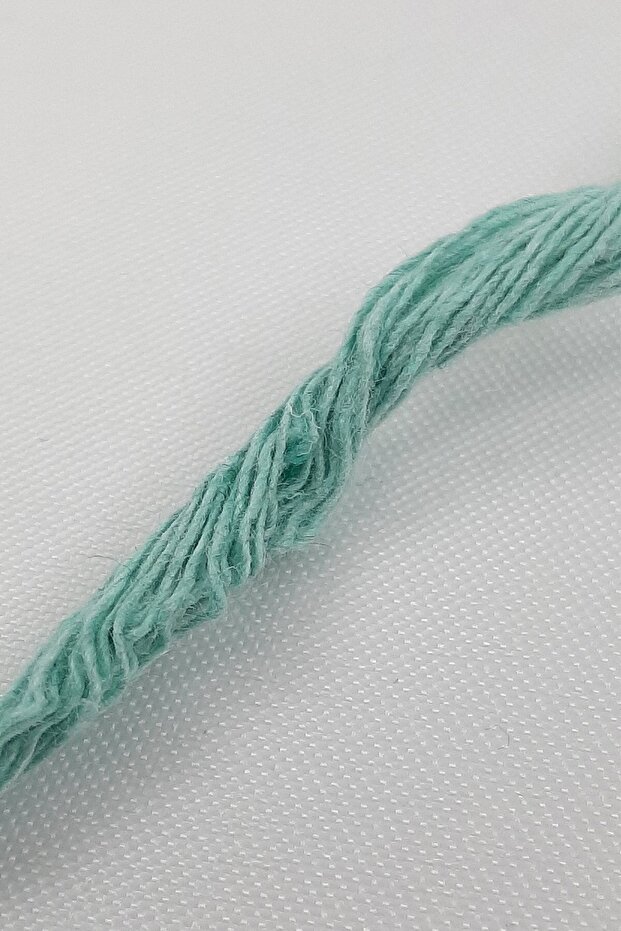 Macrame subțire verde apă - 2