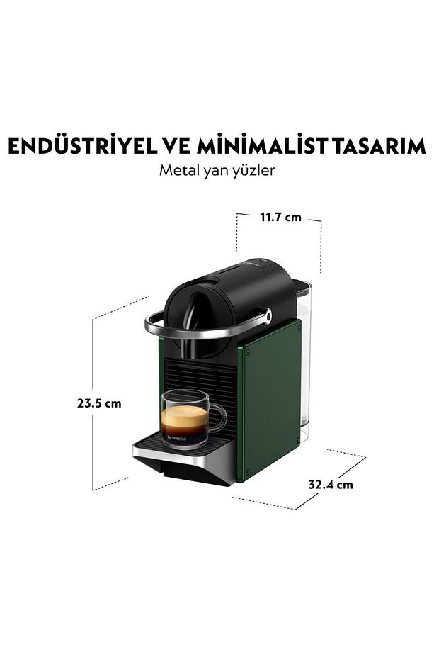C62 Pixie Kahve Makinesi,Yeşil - 3