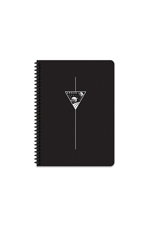 16.5x22.5 Lined Notebook Space - Space