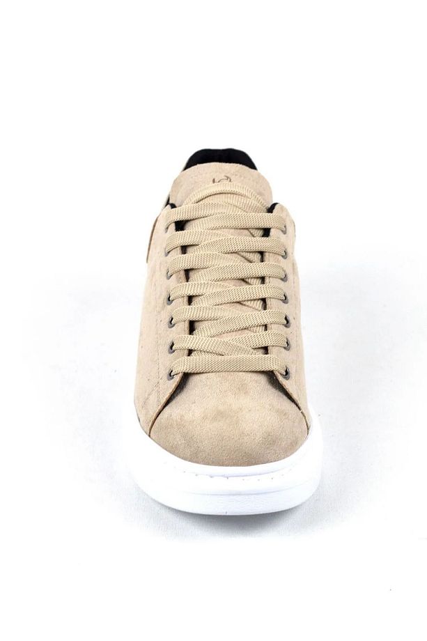 Yüksek Taban Bağcıklı Erkek Sneaker - 6