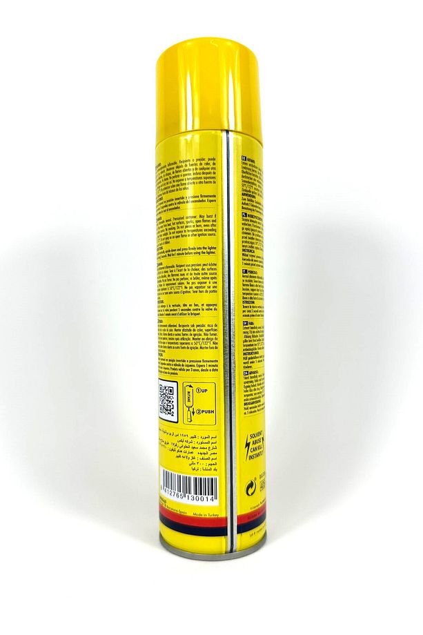 300 ML çakmak gazı ekonomik unıversal gas butane C.LİPPER 300 ML - 3