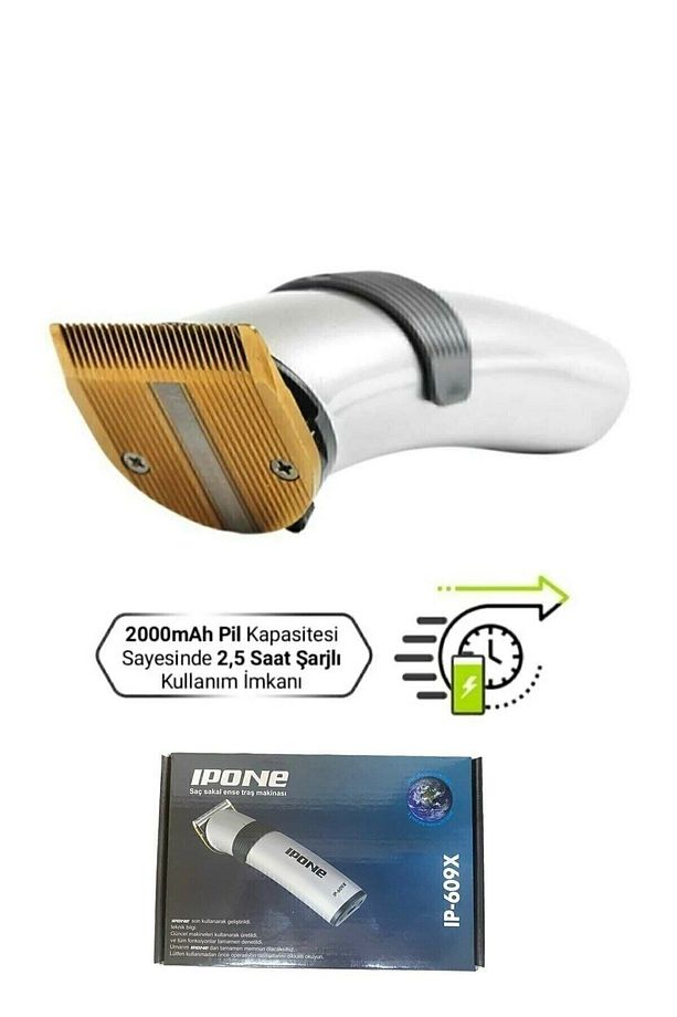 Ip-609x Şarjlı Saç Sakal Tıraş Makinesi - 3