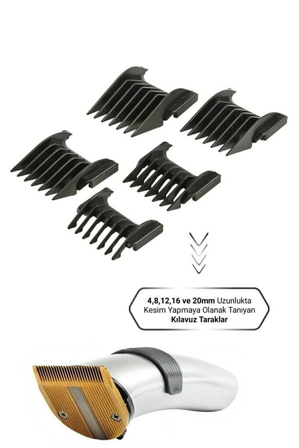 Ip-609x Şarjlı Saç Sakal Tıraş Makinesi - 4
