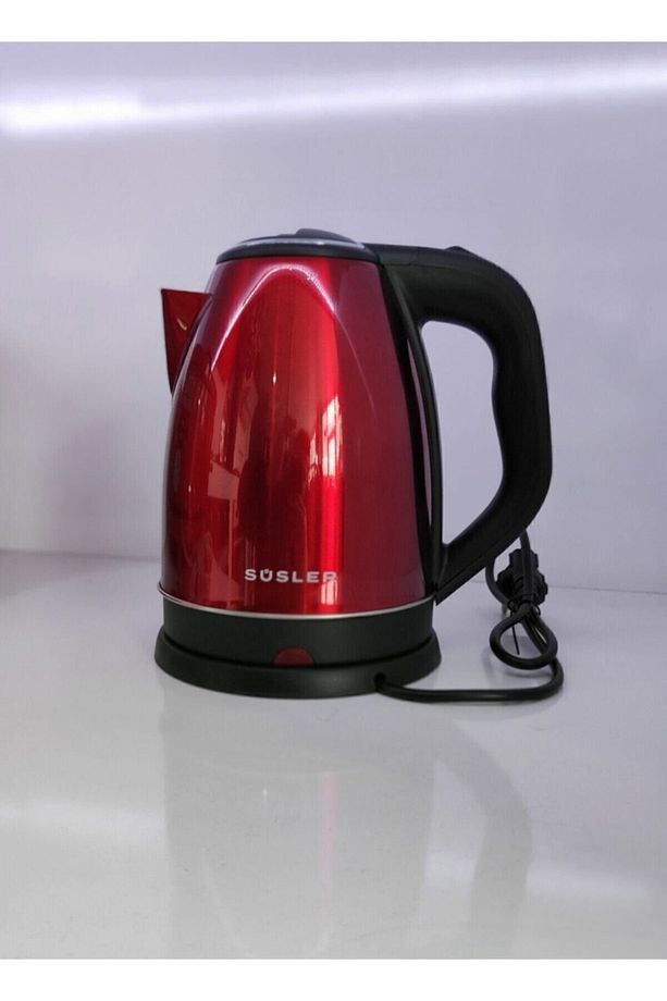 Ss-4110 Red Spring Paslanmaz Su Isıtıcı Kettle 1,8 Lt 2000w - 3