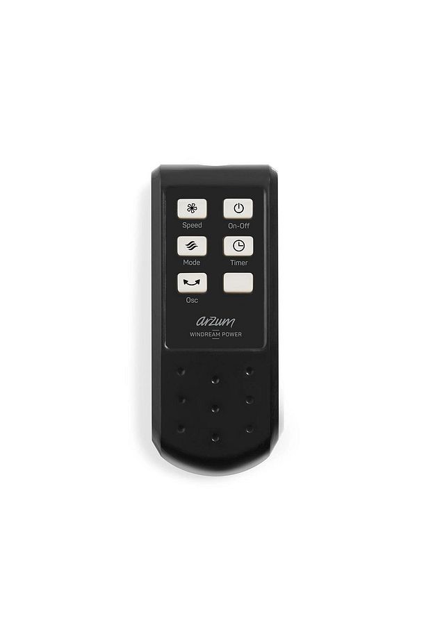 Ar063 Windream Power Uzaktan Kumandalı Ayaklı Vantilatör -Siyah 827072 - 5