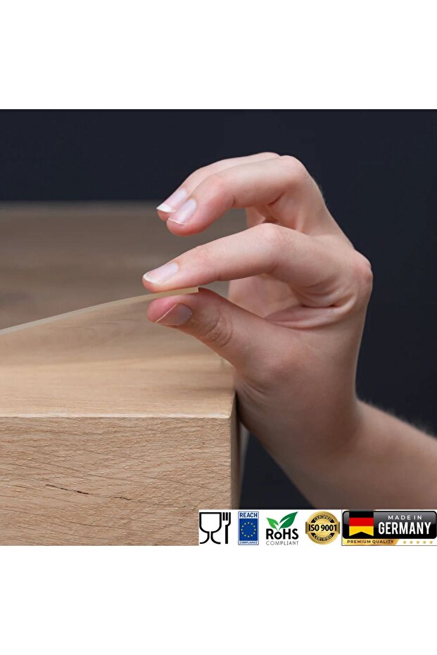 1.5 mm Thick Certified Transparent German Made Pvc Tablecloth - Unscented