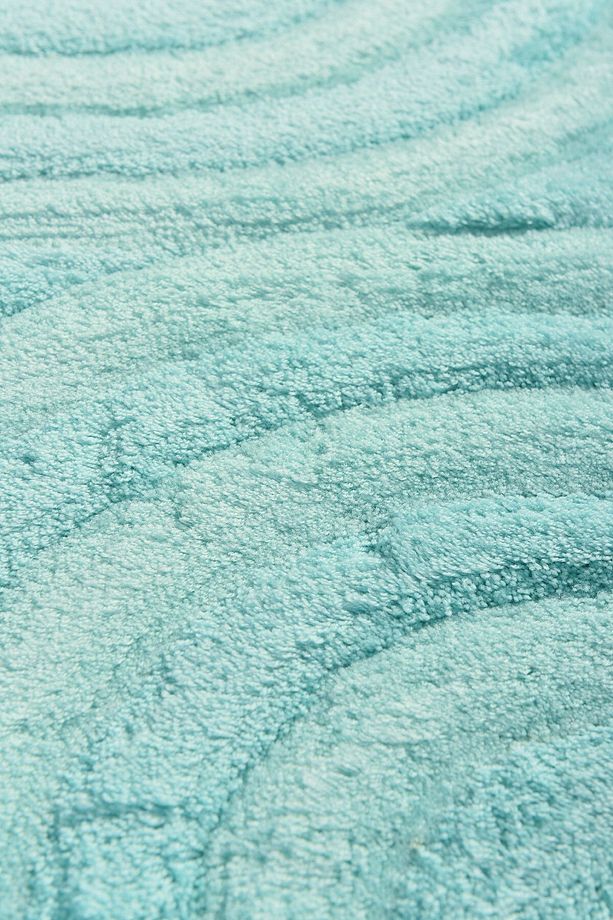Wave Mint 2'li Set Klozet Takımı Banyo Paspas Seti Halısı Akrilik - 2