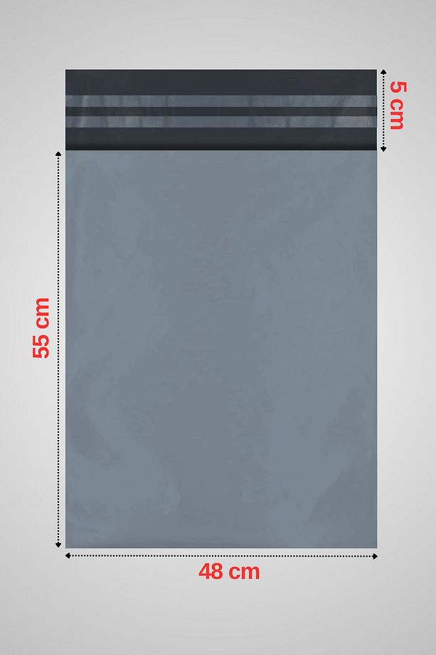 Cepsiz Kargo Poşeti 1000 Adet 48x55 X 5 Cm - 3