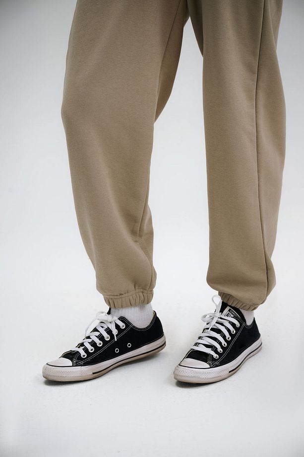 Kadın Timeless Jogger Vizon Eşofman Altı - 3