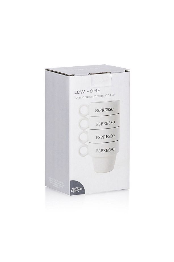 LCW HOME Seramik Espresso Bardağı 4'lü 180 Ml - 4