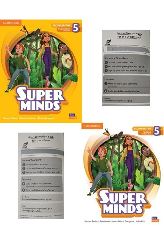 Super Minds 2e 5 Student's Book With Ebook + Workbook With Digital Pack