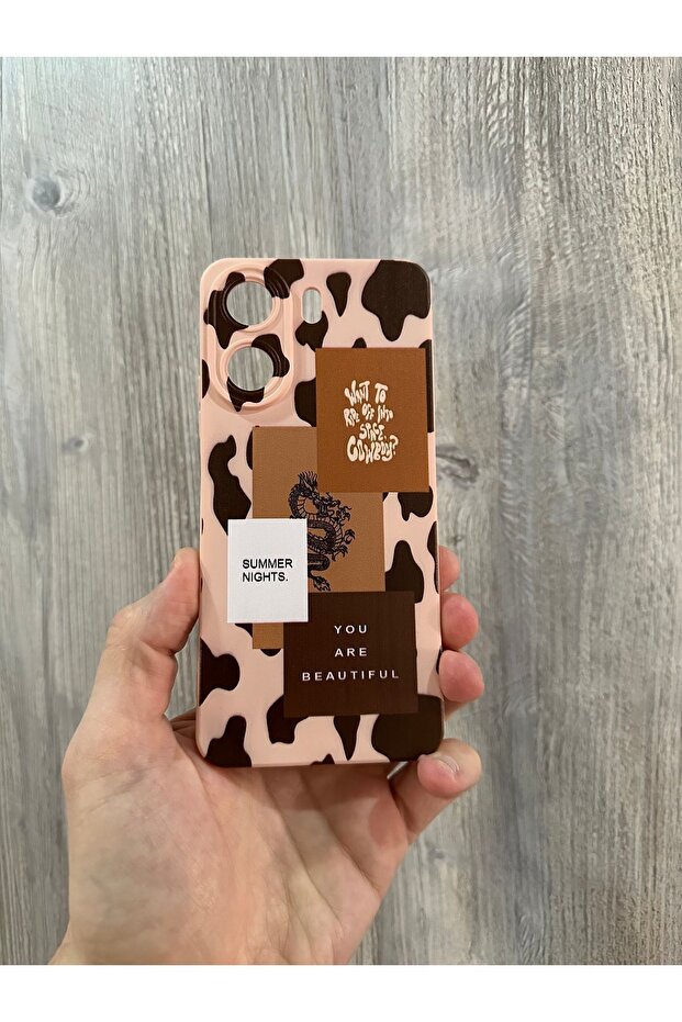 حافظة منقوشة ومحمية للكاميرا متوافقة مع هاتف XIAOMI REDMI 13C - 1