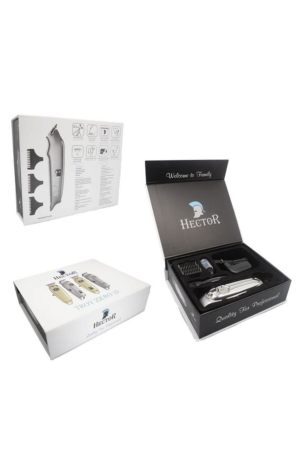 Troy Zero I3 Saç Kesim Makinesi Silver Motif - 4