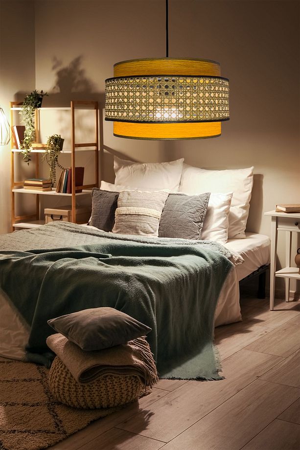 Rattan Hasır Dopia Avize - 3