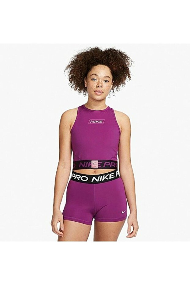 Women's Pro Dri-FIT Graphic Crop Tank