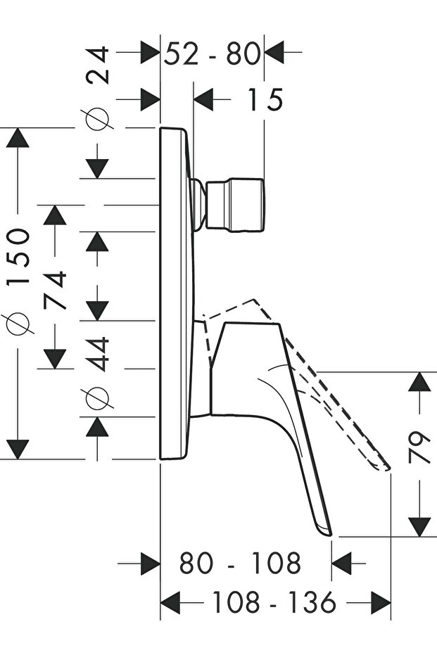 Focus Ankastre Duş Seti - 4