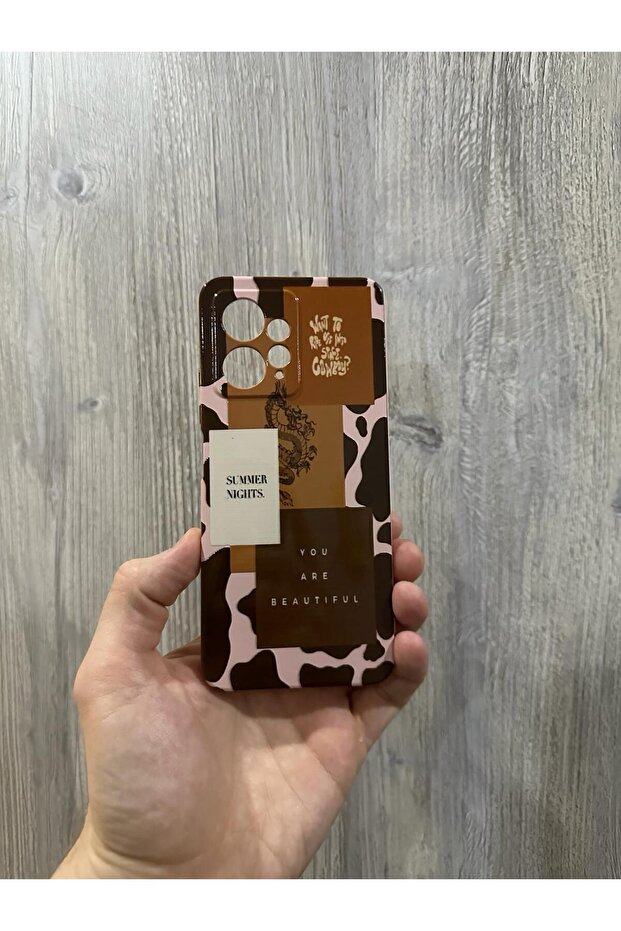 Xiaomi Note 12 4g Compatible (Camera Protected) Patterned Case - 1