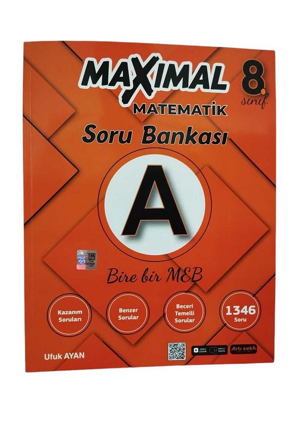 Artı Zeka 8. Sınıf Matematik Maximal Bire Bir MEB Soru Bankası  -A- - 1