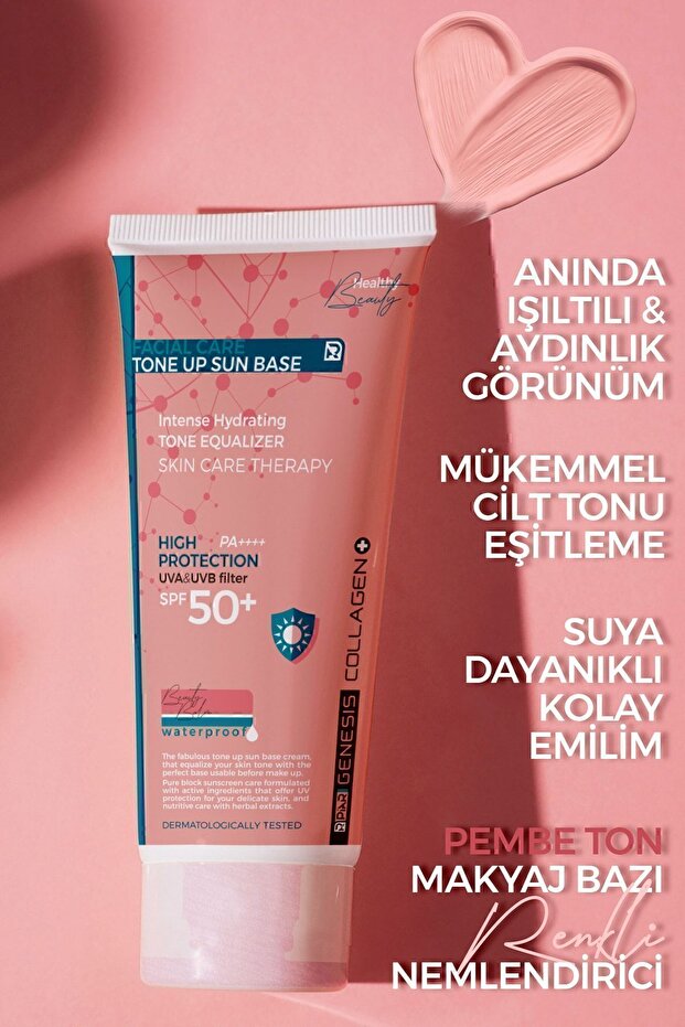 Kolajen Aydınlatıcı Ton Eşitleyici Spf 50 Yüz Güneş Kremi 40 ml - 5