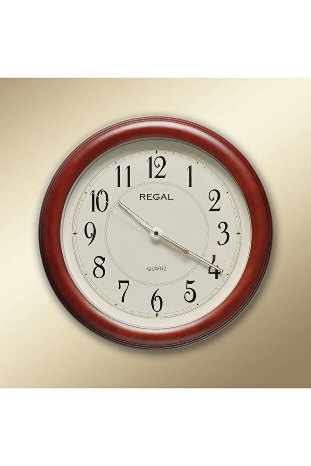 Solid Wood Wall Clock 35cm - 3