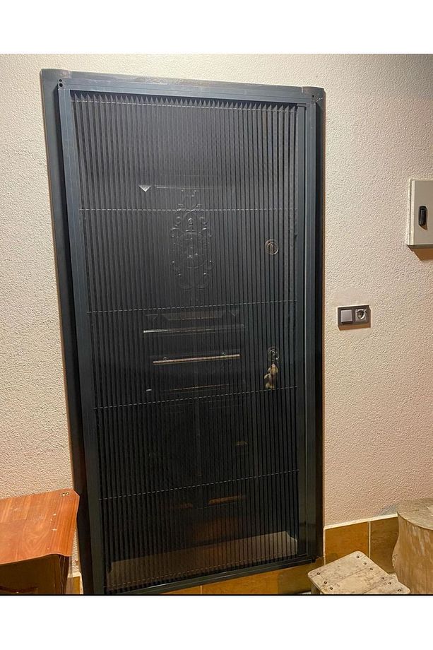 Plise Pileli Sürgülü Sineklik 0-90 X 0-210 Cm(çelik Kapı, Ahşap Kapı ,pimapen Kapı )pilise - 1