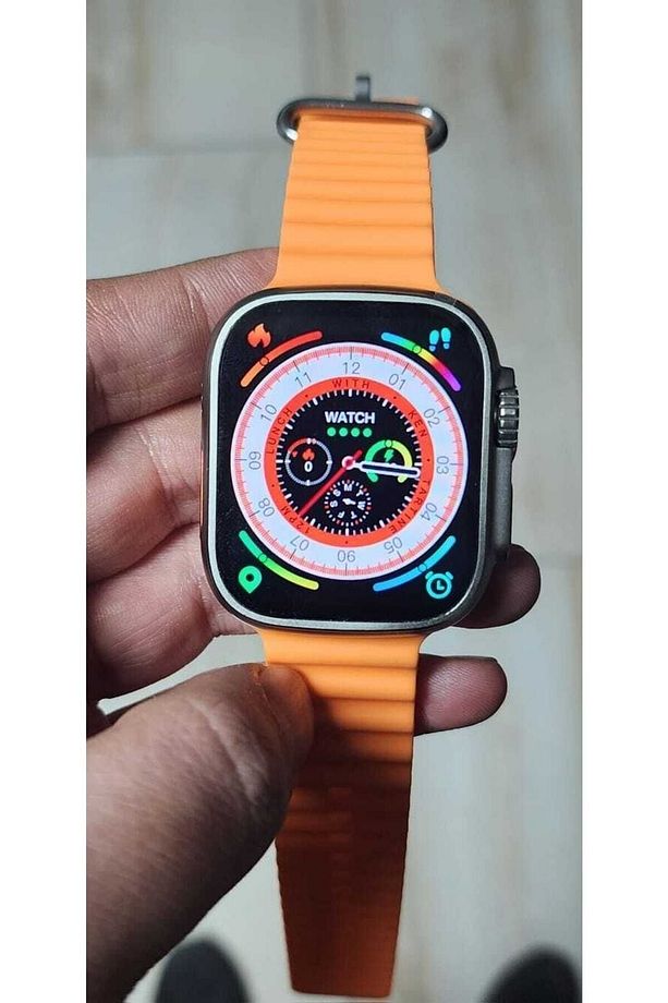 Ultra 2 2025 Yeni Nesil Ios Ve Android Uyumlu Suya Dayanıklı Ateş Ölçer Akıllı Saat - 1
