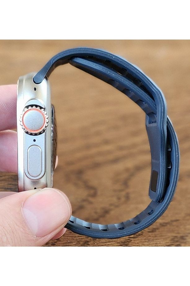 Ultra 2 2025 Yeni Nesil Ios Ve Android Uyumlu Suya Dayanıklı Ateş Ölçer Akıllı Saat - 4