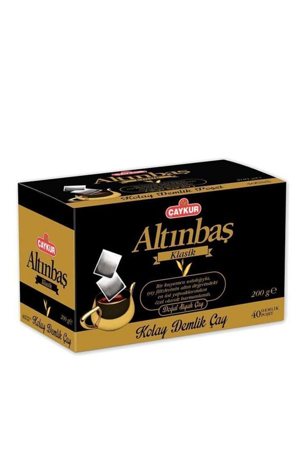 Altınbaş Klasik Siyah Kolay Demlik Poşet Çay 40 X 5 G - 1