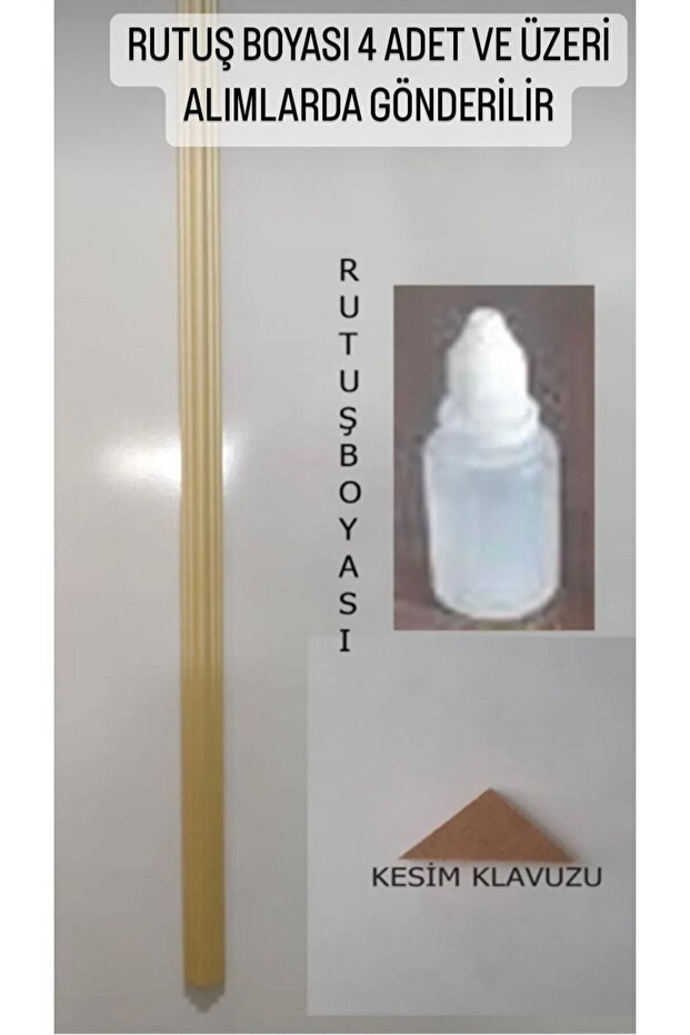 Sarı Minella01 Duvar Çıtası Kendinden Yapışkanlı Stropiyer 4cm 100 Cm - 6