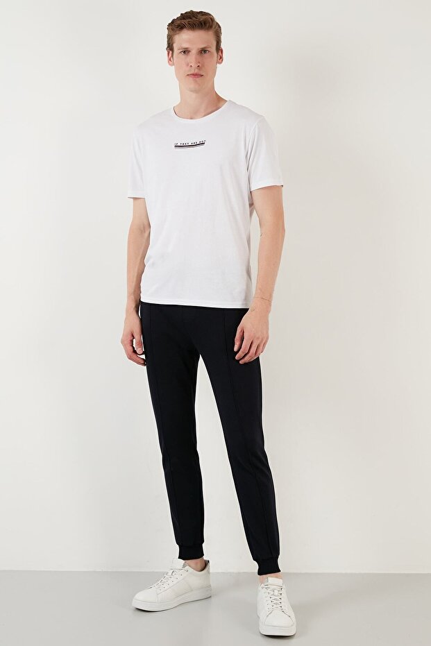 Cotton Waisted Pocket Jogger Pants Men's Trousers 6143002