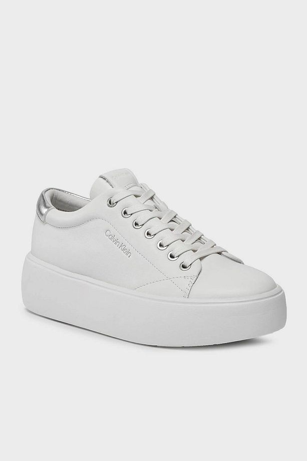 Kalın Tabanlı Deri Sneaker Ayakkabı HW0HW018610K6 AYAKKABI HW0HW01861 0K6 - 3