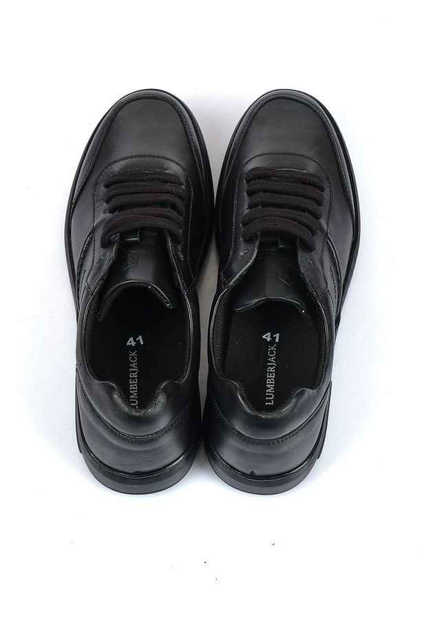 Siyah Erkek Deri Sneakers 2sjensend3fx - 5