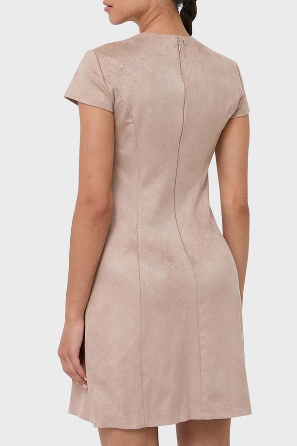 Ss Luna Jakarlı Slim Fit Mini Elbise ELBİSE W3YK0IWFIY0 A10L - 2