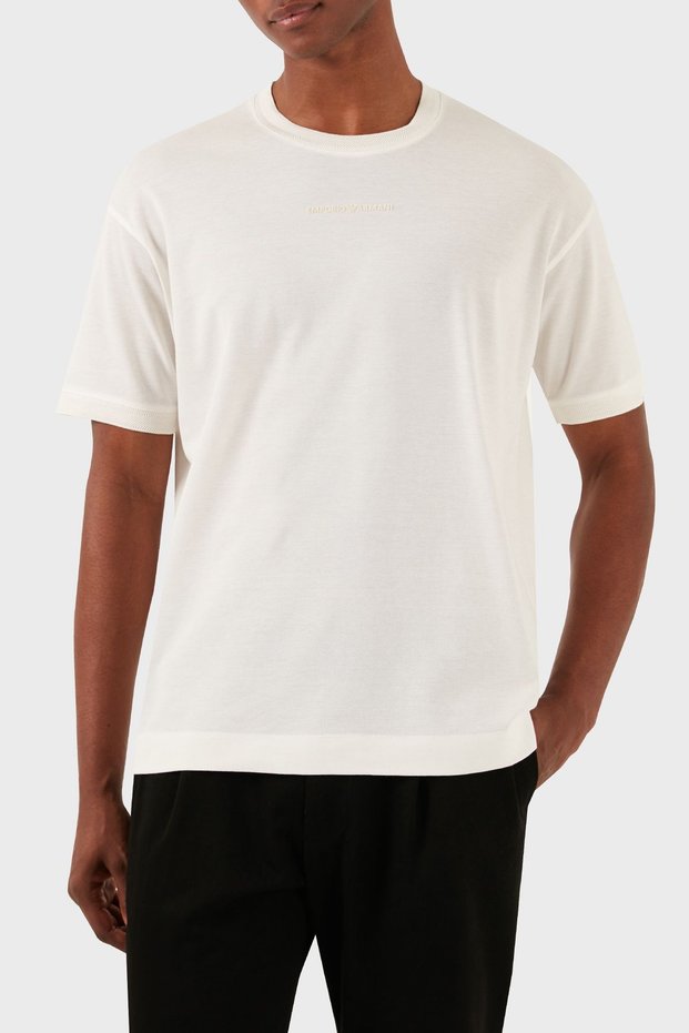 Cotton Crew Neck Regular Fit T Shirt Men's T SHIRT 3D1TC8 1JTKZ 0101
