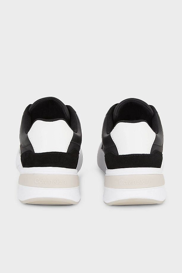 Kalın Tabanlı Deri Sneaker Ayakkabı HW0HW018690GQ  AYAKKABI HW0HW01869 0GQ - 3