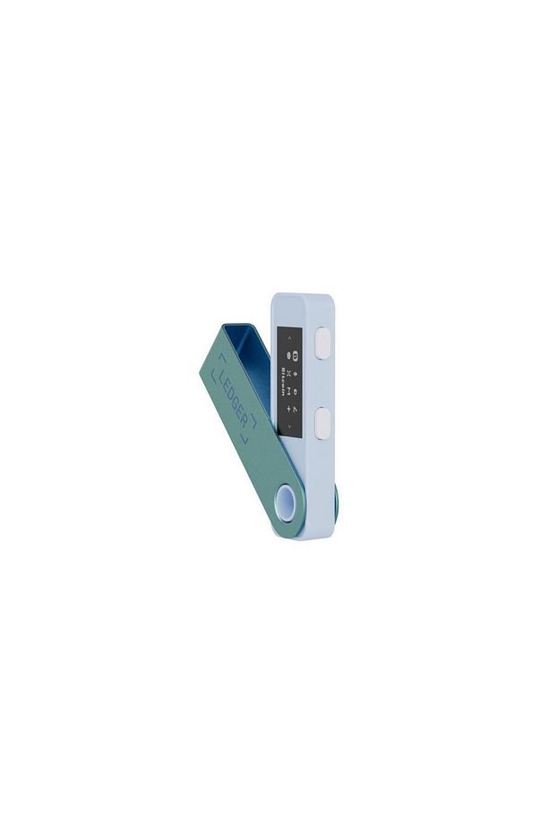 Nano S Plus Pastel Yeşil Kripto Donanım Cüzdanı - 1