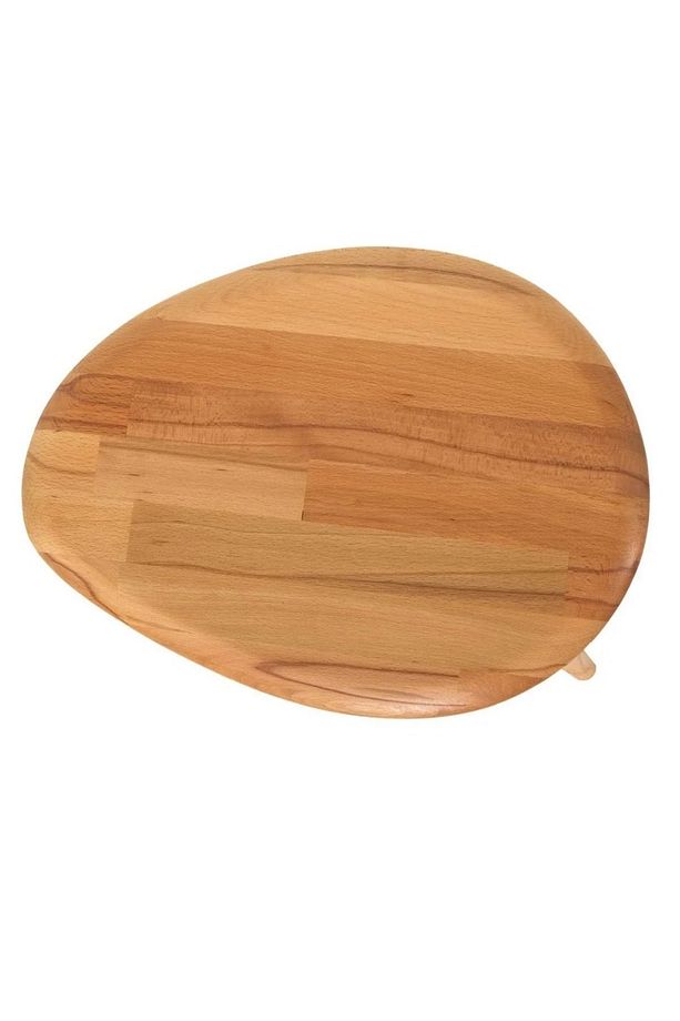Masif Naturel Tekli Zigon Sehpa Set - 5